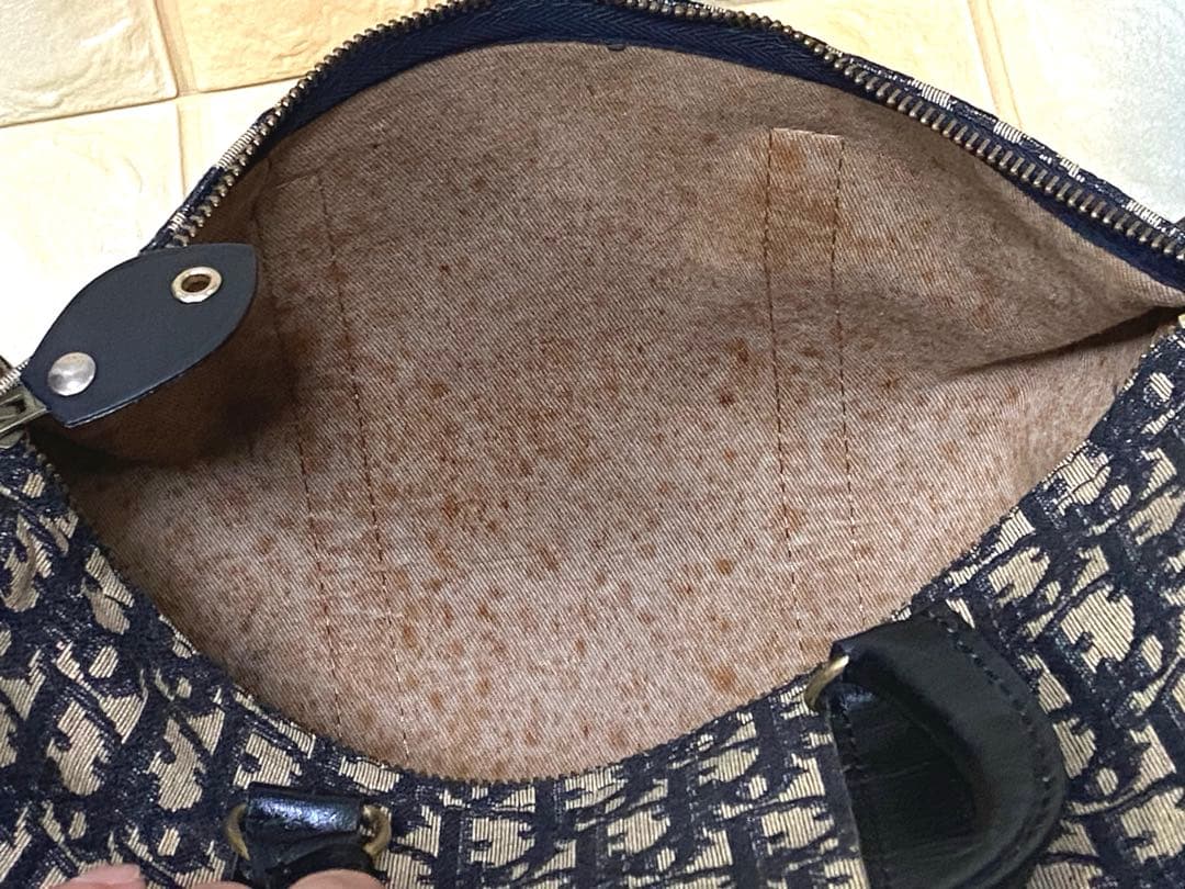 Christian Dior トロッター ミニボストンバッグ 旅行バッグ 90s