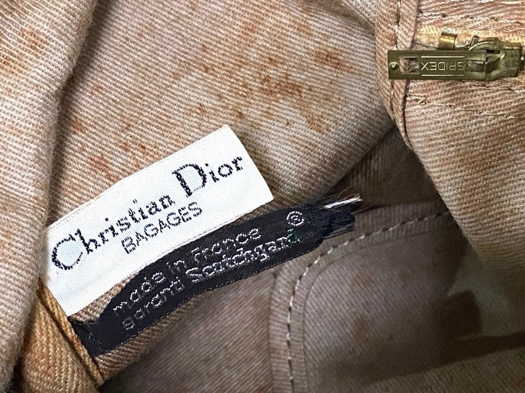 Christian Dior トロッター ミニボストンバッグ 旅行バッグ 90s