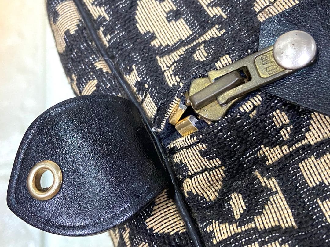 Christian Dior トロッター ミニボストンバッグ 旅行バッグ 90s