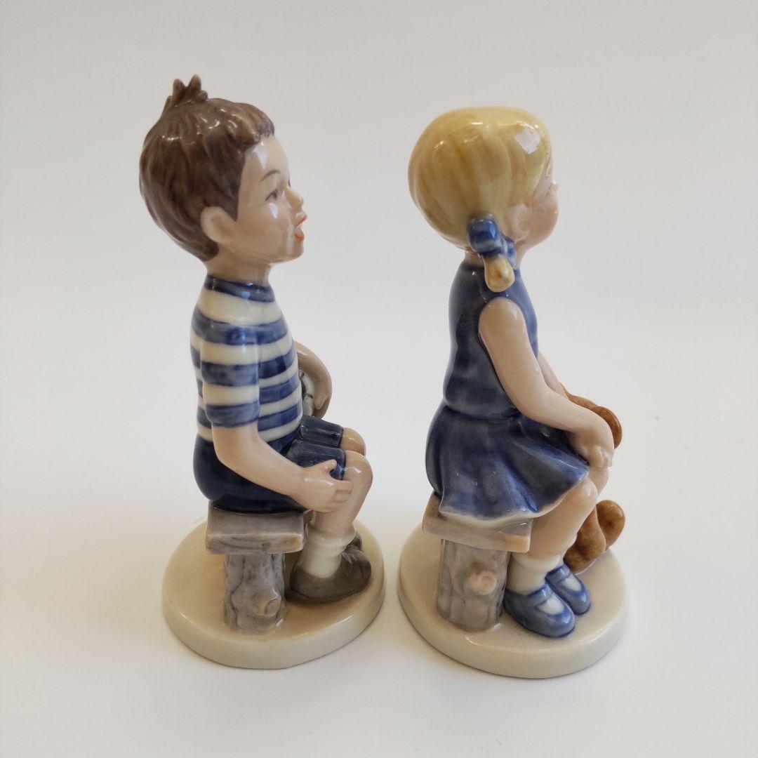 美品 ロイヤルコペンハーゲン フィギュリン フレデリック エマ ミレニアムモデル