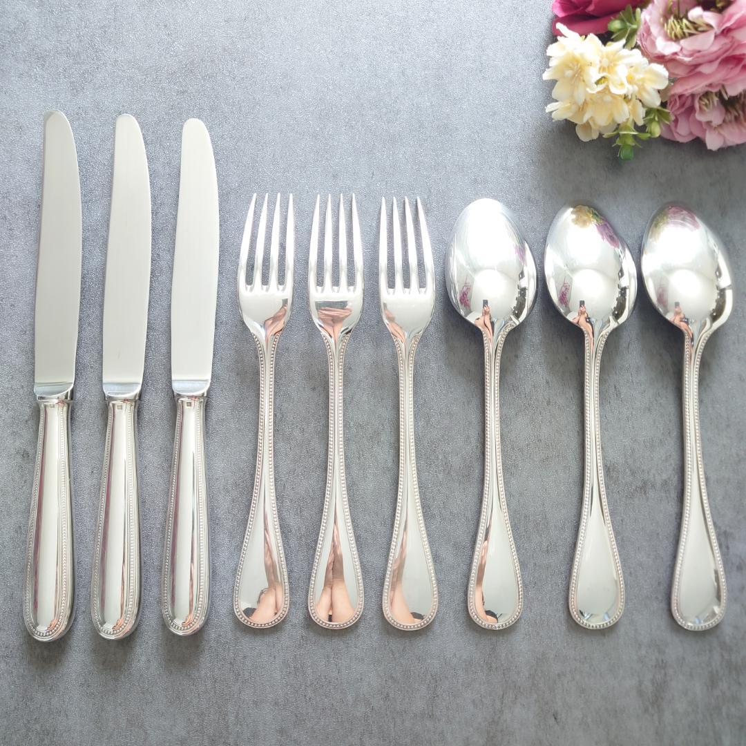 クリストフル パール テーブルサイズ 9点