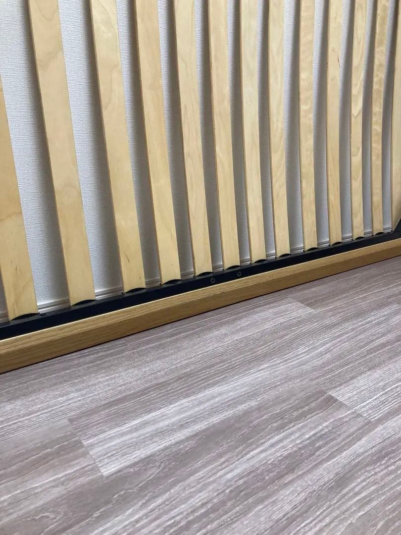 無印良品　MUJI 木製シングルベッドフレーム　オーク材　※収納も別掲載してます