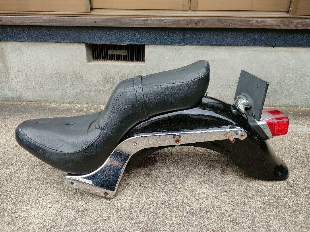 バルカン400 リアフェンダー テールランプ シート ナンバーフレーム セット