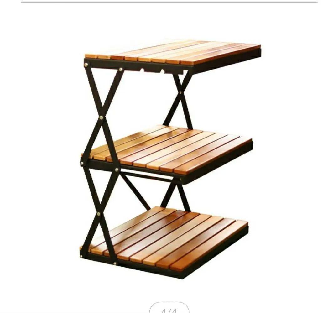 ANOBA 2トーンウッドラック3段 オシャレサイトに 人気！