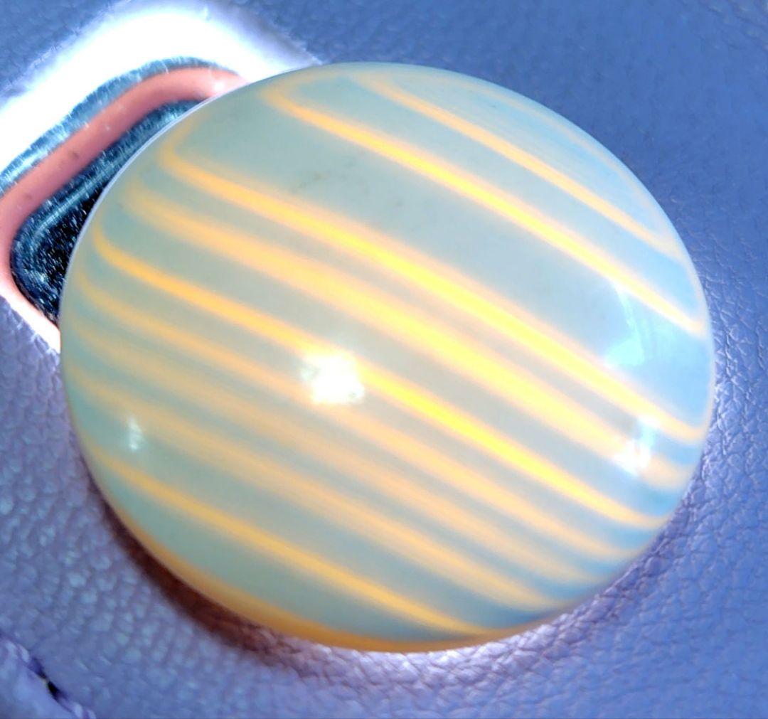 日向特製蛤碁石　本那智黒付セット　32号　木製ケース付き