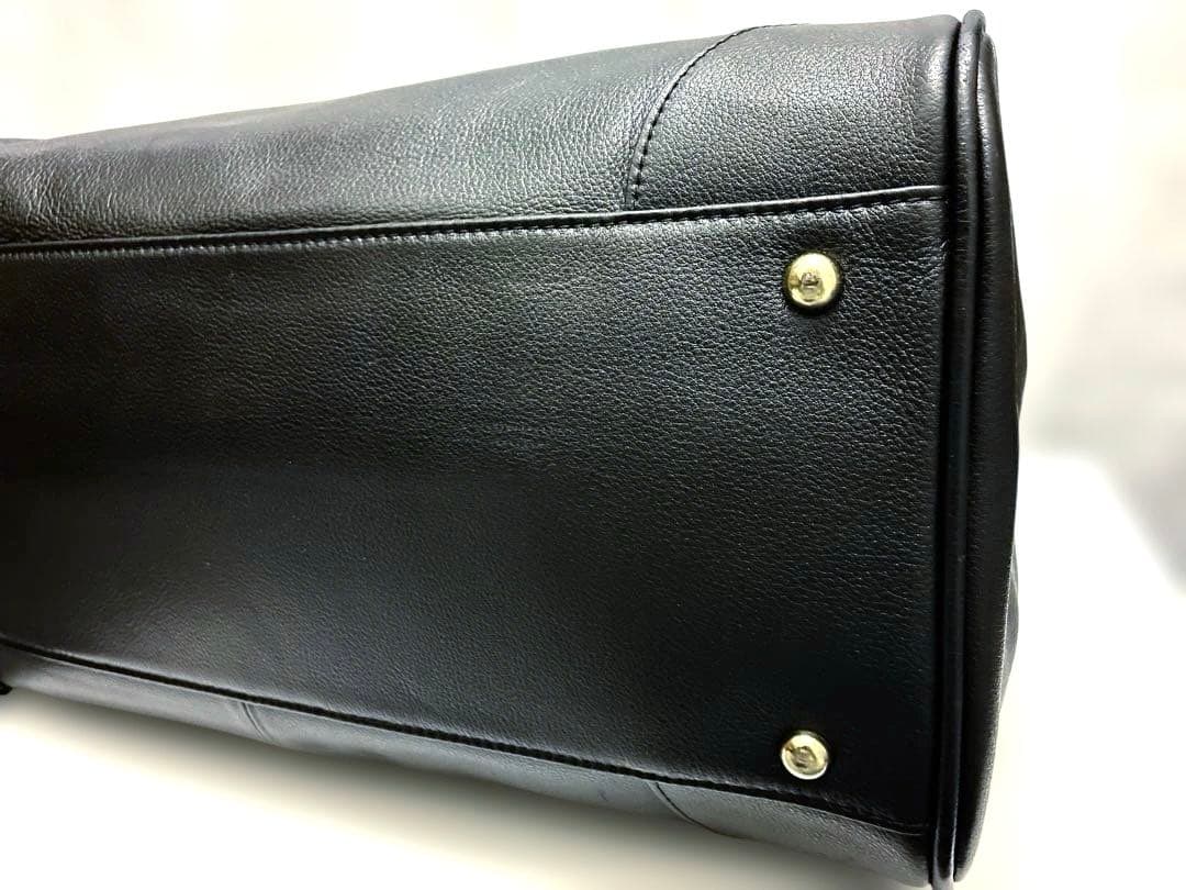 希少美品★ PAPILLONNER パピヨネ ボストンバッグ 牛革