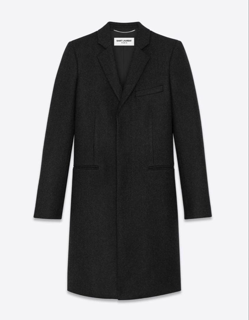 SAINT LAURENT PARIS 2020AWチェスターコート/48