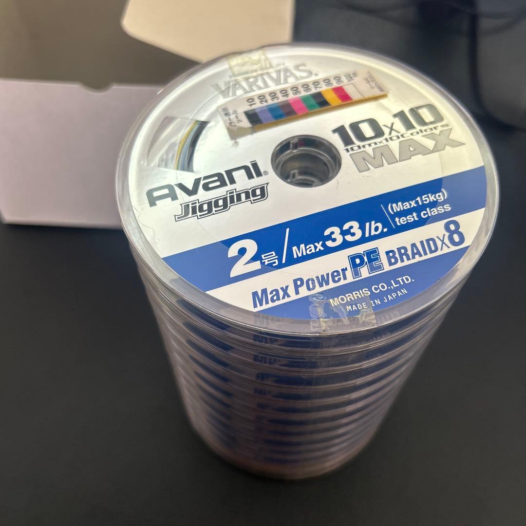 Avani Jigging 10.10 MAX 釣り糸 8本