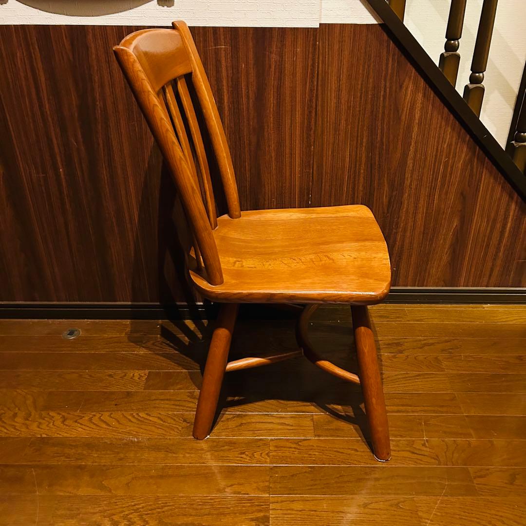 【良品】柏木工 Kashiwa ダイニングチェア ウィンザーチェア ②