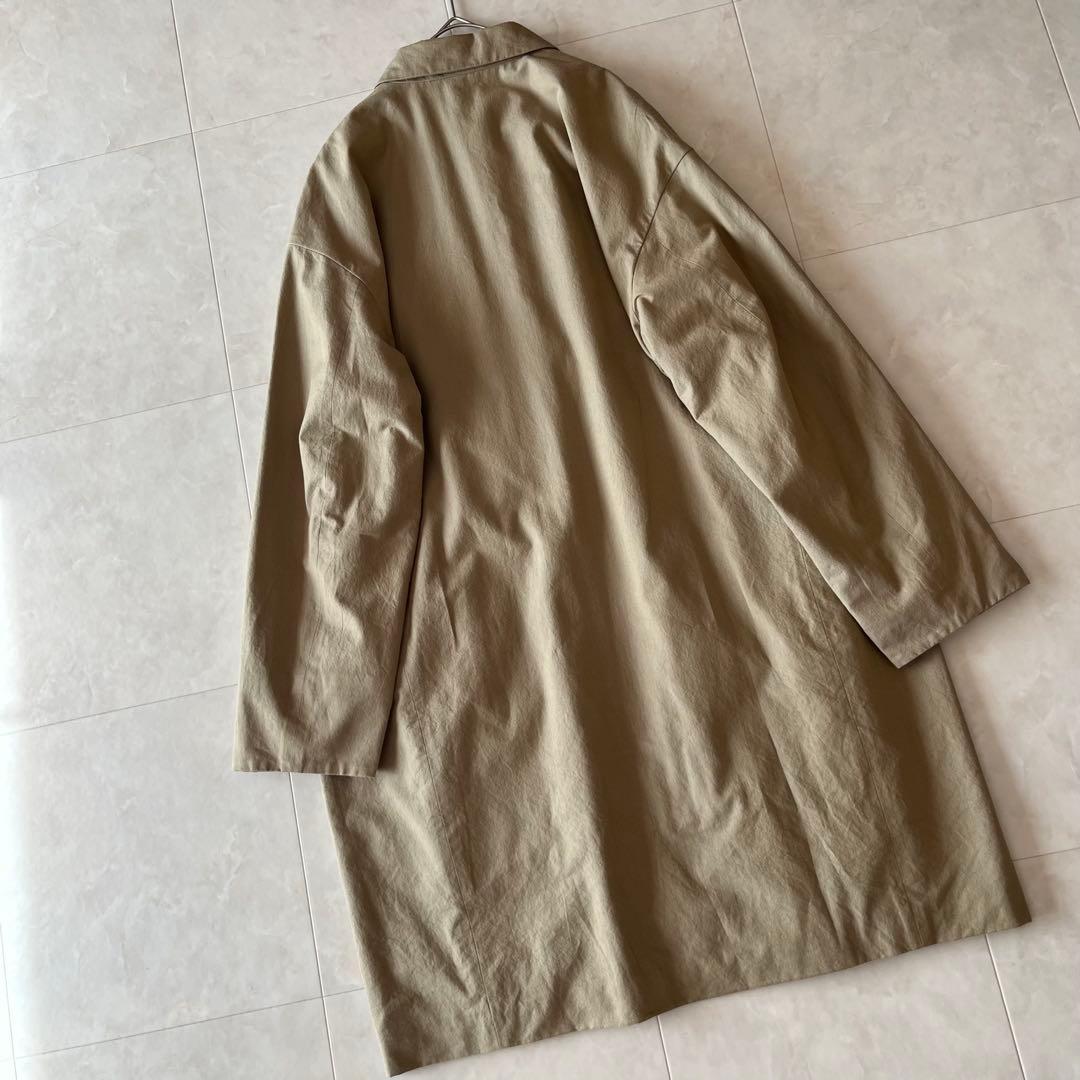 GALERIE VIE ギャルリーヴィーワイドステンカラーコート ベージュ 36