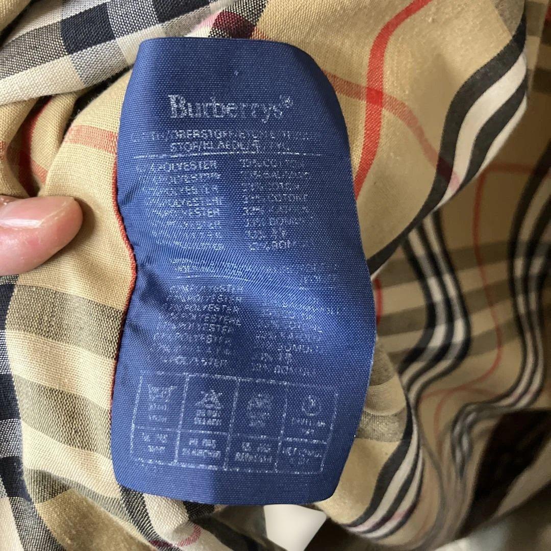 Burberry ステンカラーコート　ノヴァチェック　※やや汚れ等あり