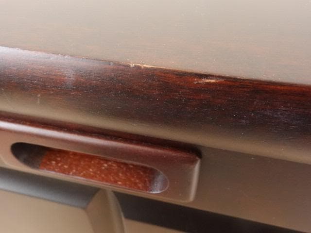 北海道民芸家具　ドレッサー用スツール　再塗装済　ＵＳＥＤ