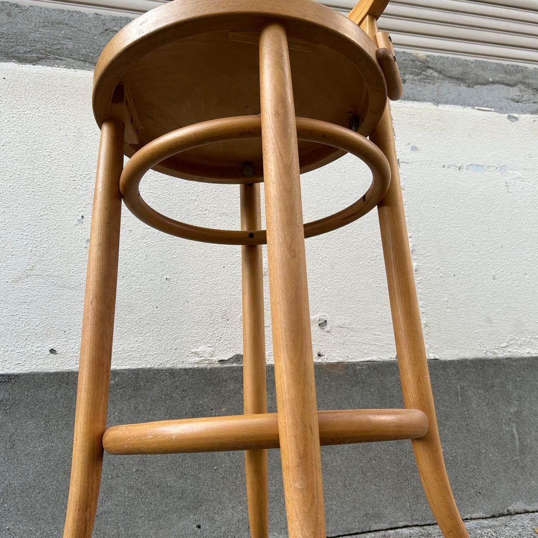 秋田木工 No.882 ベントウッドハイスツール カウンターチェア