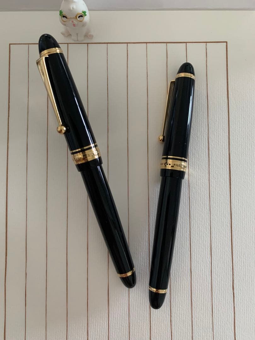 PILOT カスタム743 2本セット 希少なC（コース）ニブ