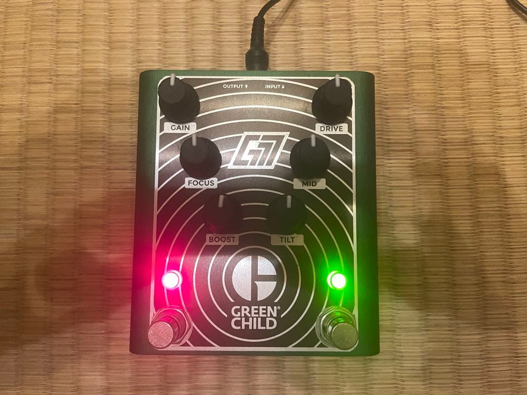 Greenchild G777 USA製 オーバードライブ 付属品完品 ほぼ新品