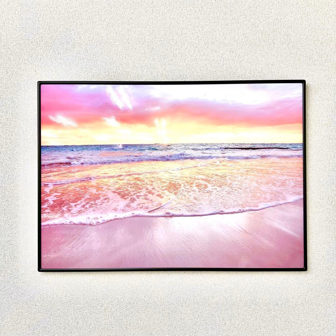 大特価！A1サイズ　送料無料　輝くインテリアパネル　1点　フレームセット