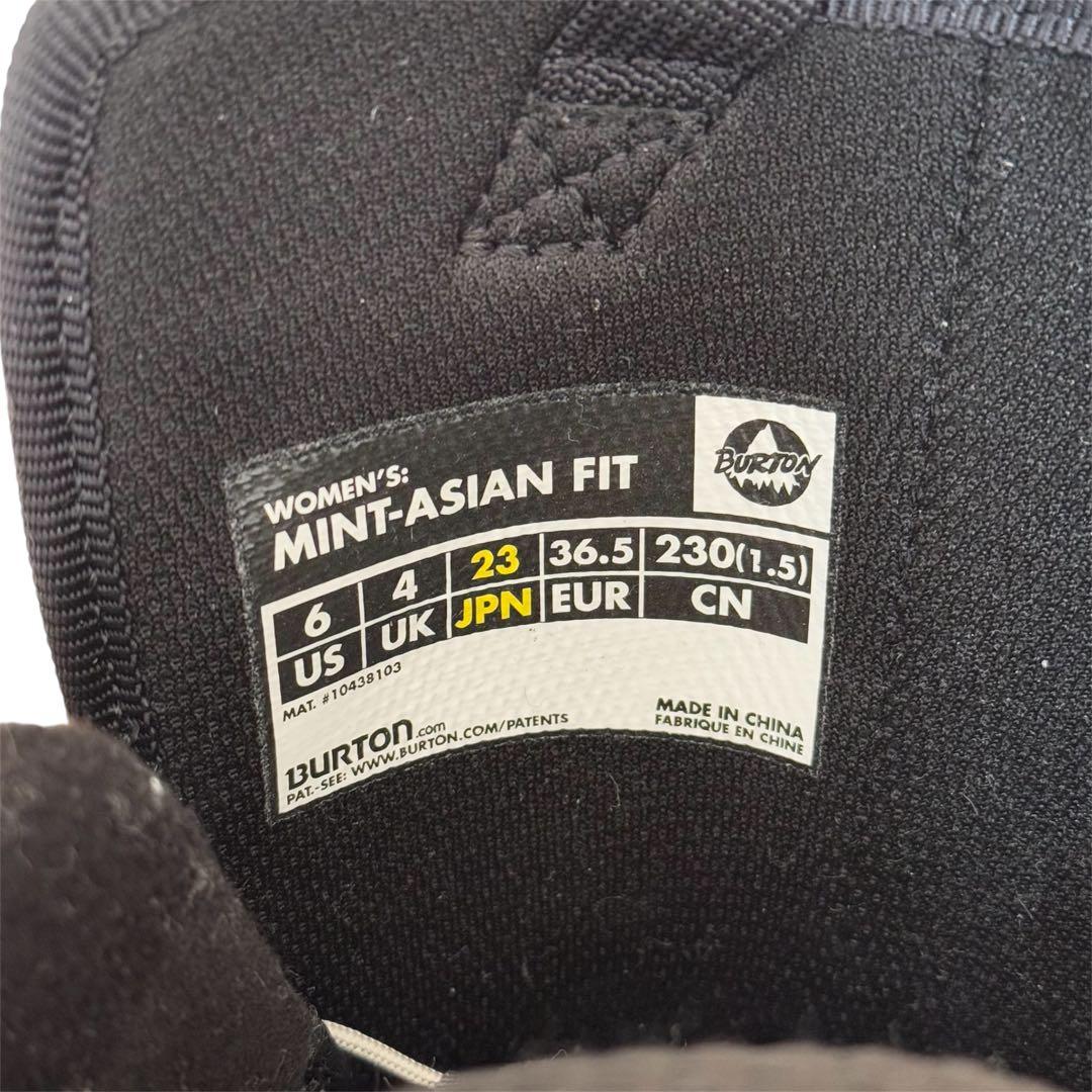 【美品】バートン Burton Mint スノーボード スノーブーツ 23cm