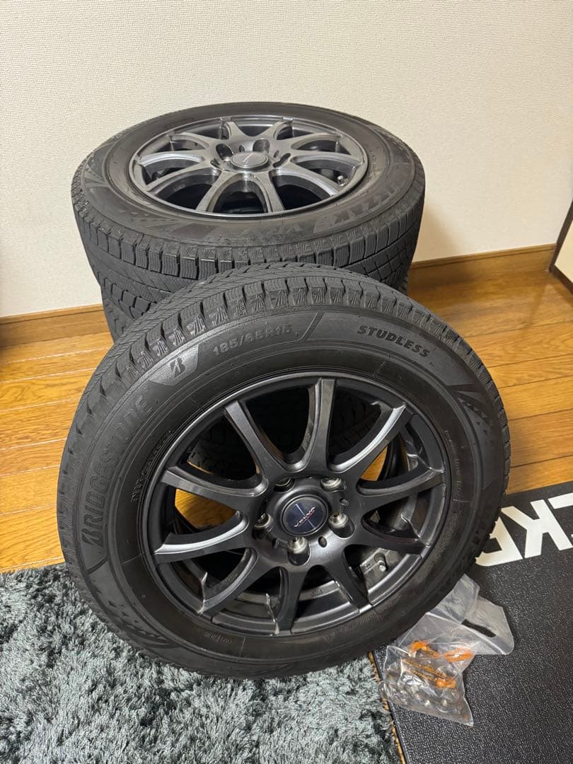 【新品同等】 BRIDGESTONE VRX3 185/65R15 スタッドレス