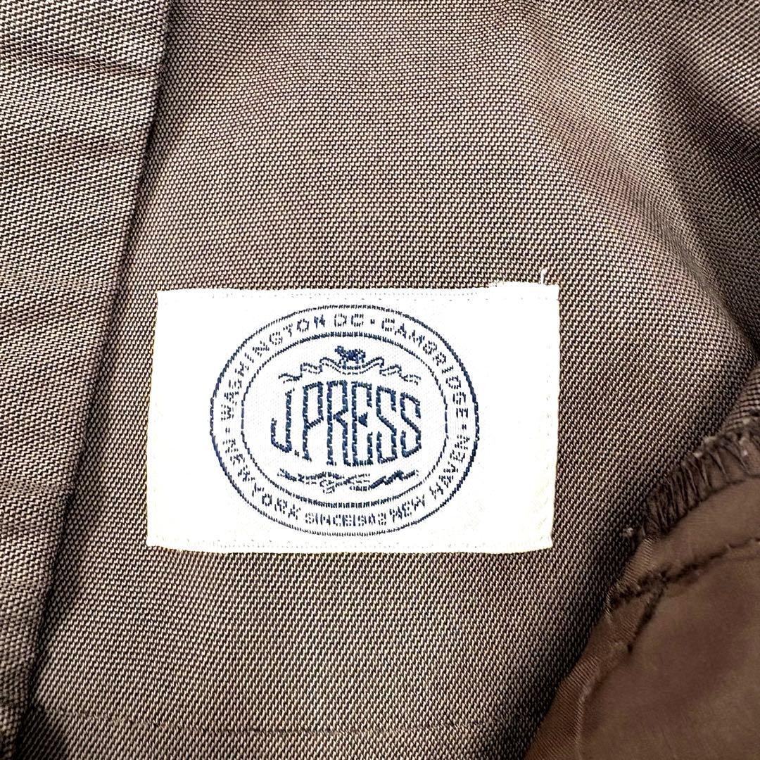 現行　美品　ジェイプレス セットアップ ノーカラー ワイドパンツ ベージュ11号