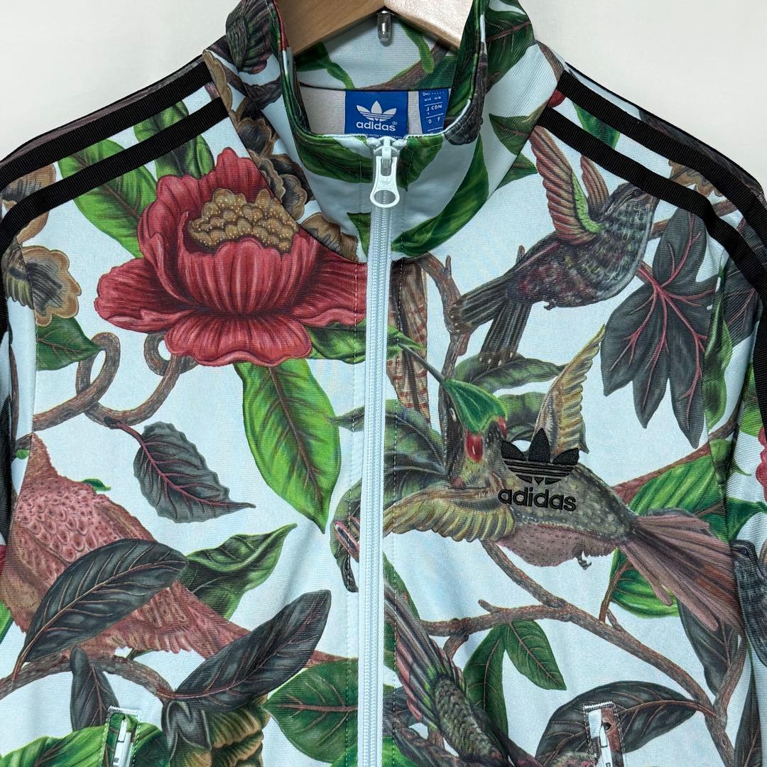 adidas×TFC コラボ 鳥＆ボタニカル柄 FIREBIRD TT L