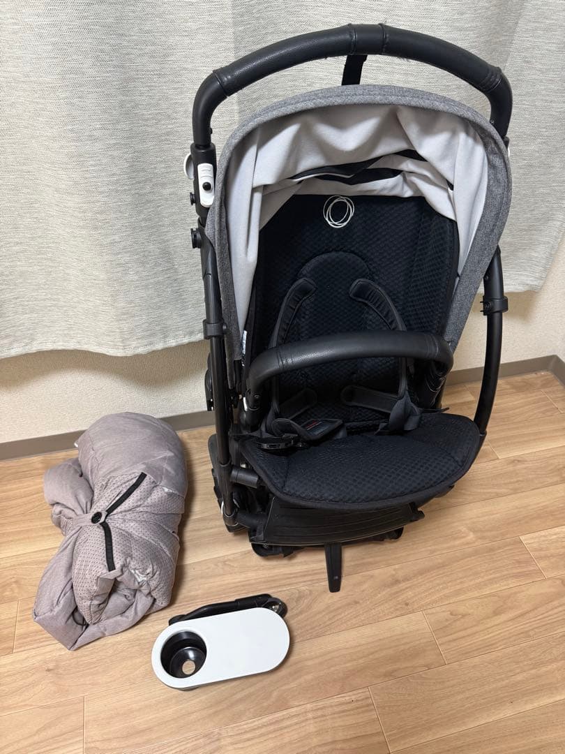 Bugaboo bee6 バガブー　グレー 完売色 AB型ベビーカー　週末価格