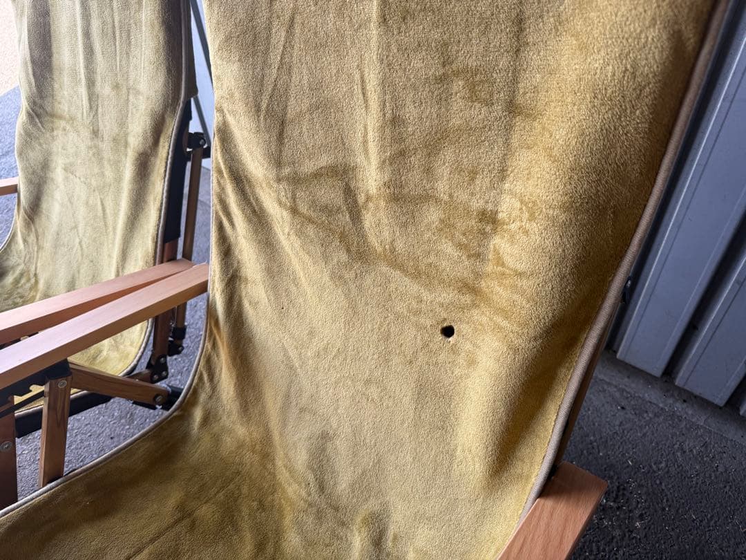 【スモア s'more】折りたたみ式アウトドアリクライニングチェア2脚セット