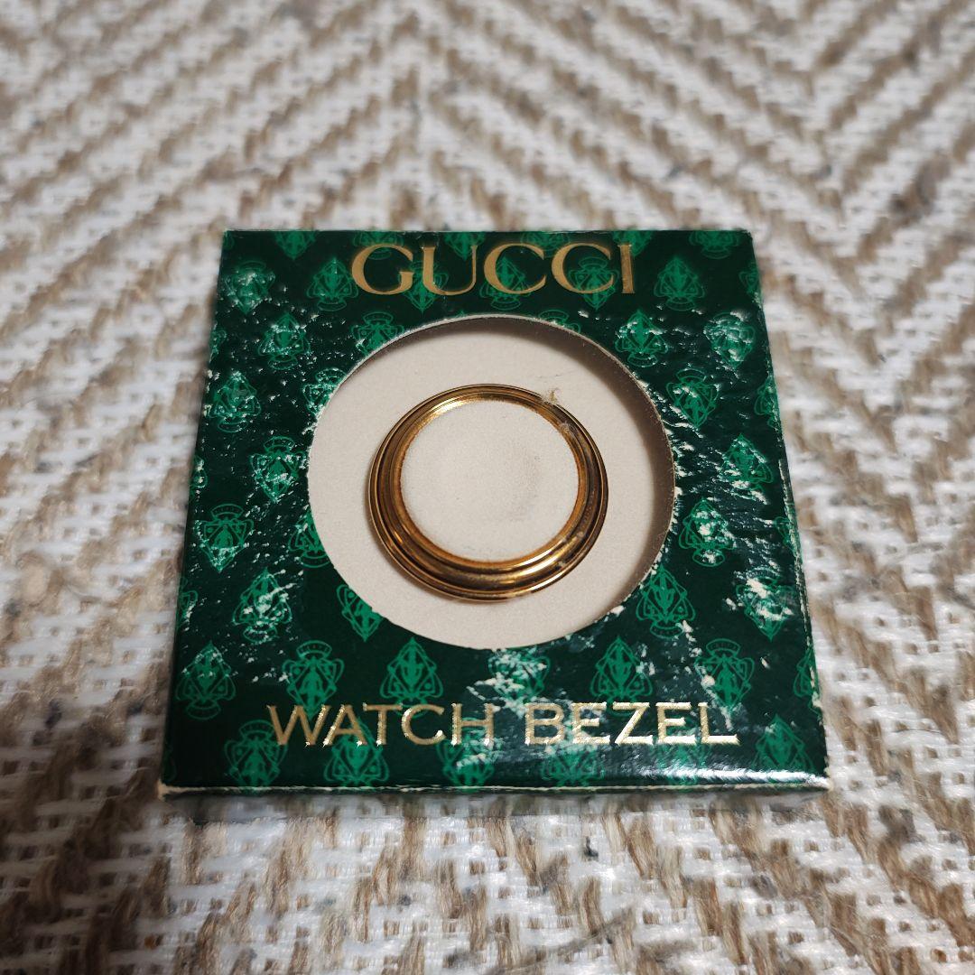 GUCCI 腕時計(クォーツ) 交換用ベゼルリング、別売ゴールドリング付
