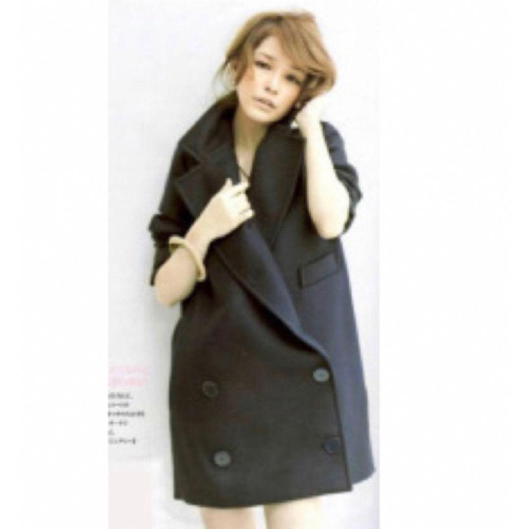 ★美品★ステラマッカートニー チェスターコート コクーン グレー 38 メルトン