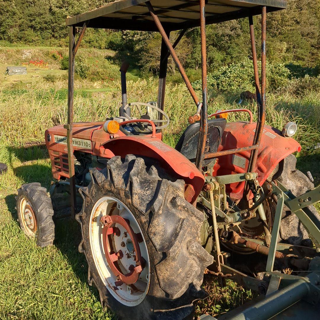 現役　ヤンマー トラクター ym3110 4wd 　煩わしいコンピューターなし