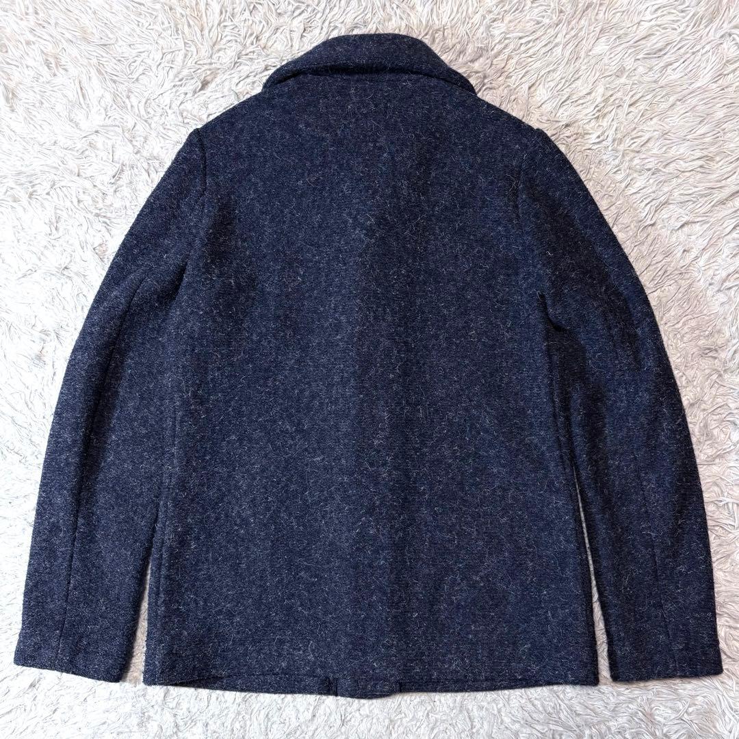 【極美品】JELADO カーディガンジャケット くすみブルー 36サイズ