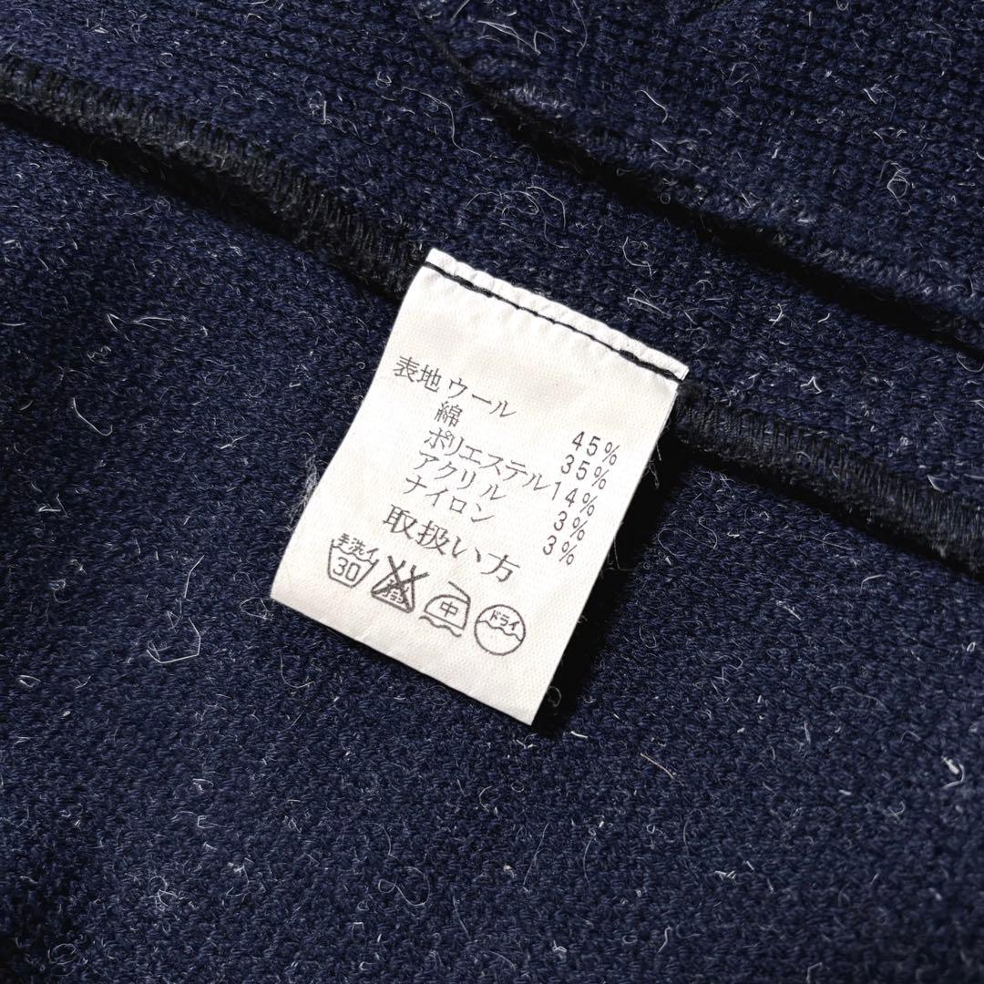 【極美品】JELADO カーディガンジャケット くすみブルー 36サイズ