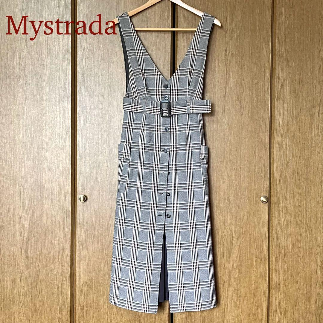 Mystrada マイストラーダ　前後2WAYジャンパースカート　36