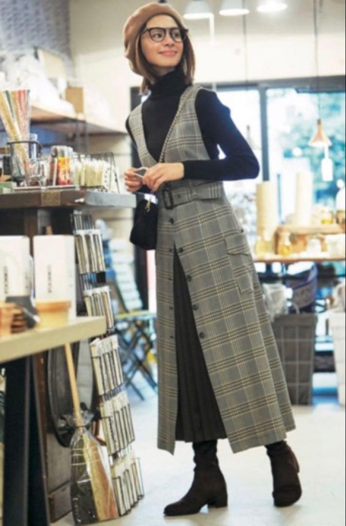 Mystrada マイストラーダ　前後2WAYジャンパースカート　36