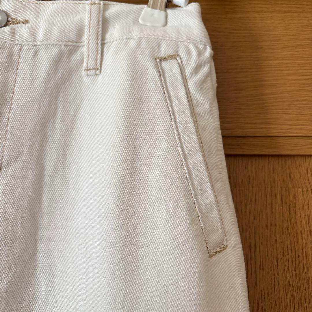 こだわりシルエットのデニムパンツ　our