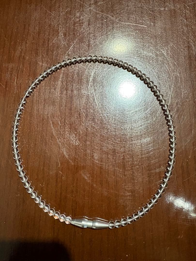 ファイテン　クリスタルタッチ　45cm クリア