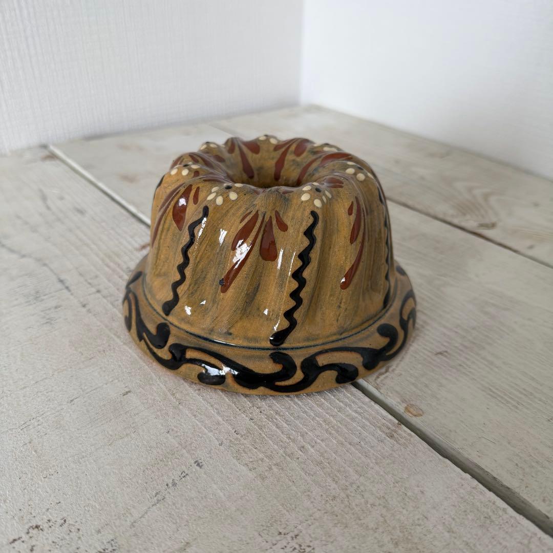 フランス　アルザス陶器　クグロフ型