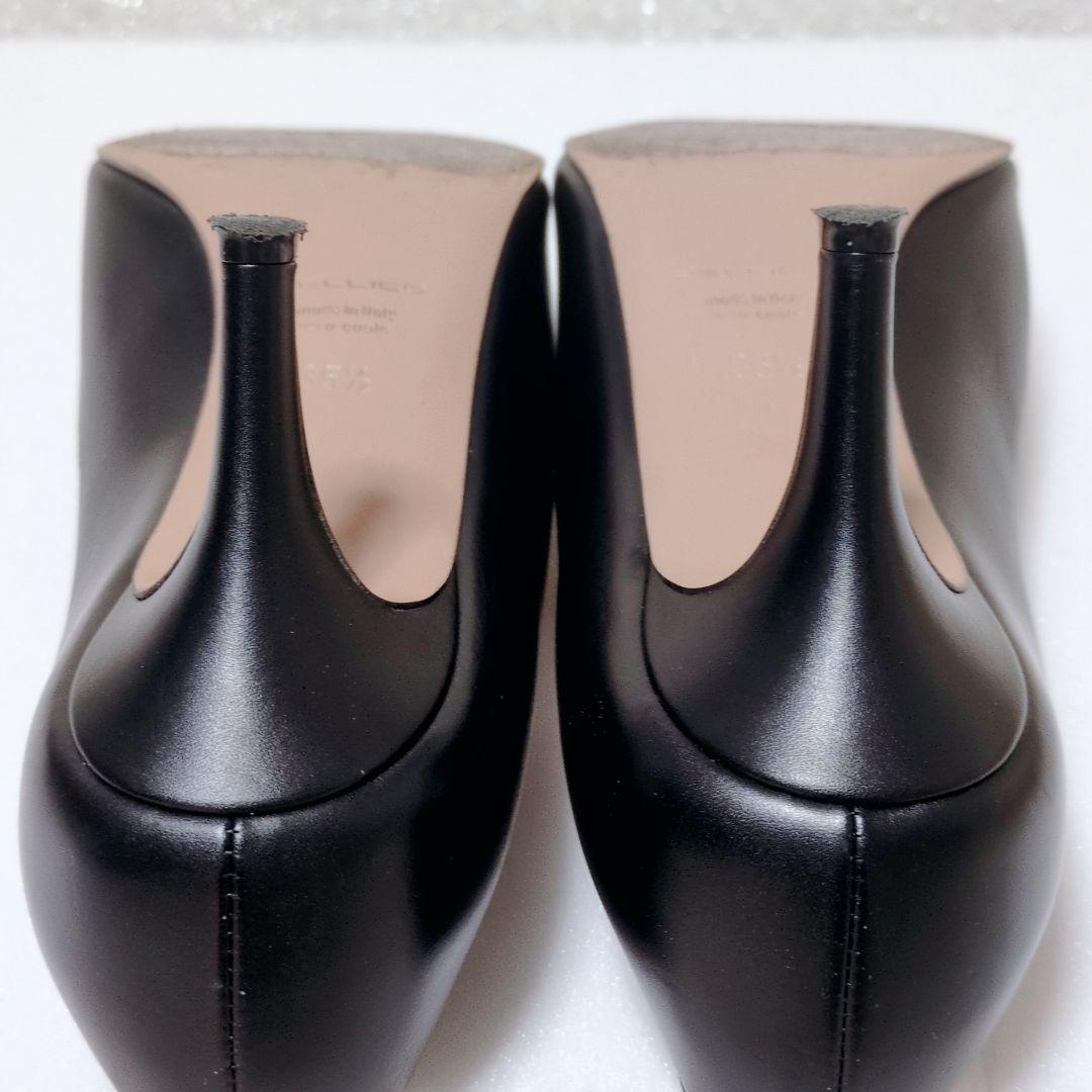 美品✨PELLICO レザー アニマ ポインテッドトゥ パンプス 黒 ヒール