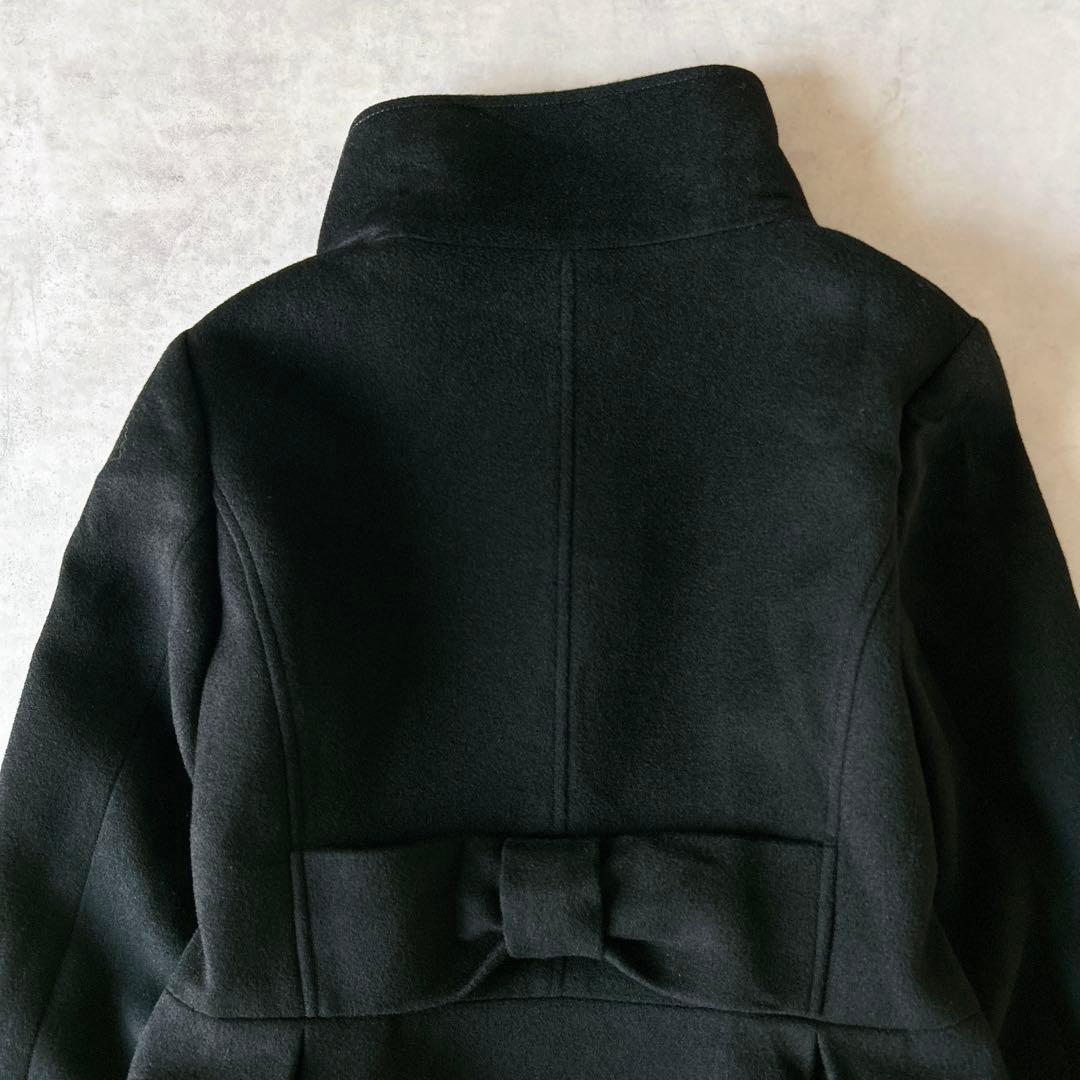 定価2.6万☆未使用タグ付☆ルイルエブティック　コート　リボン フレア　Aライン