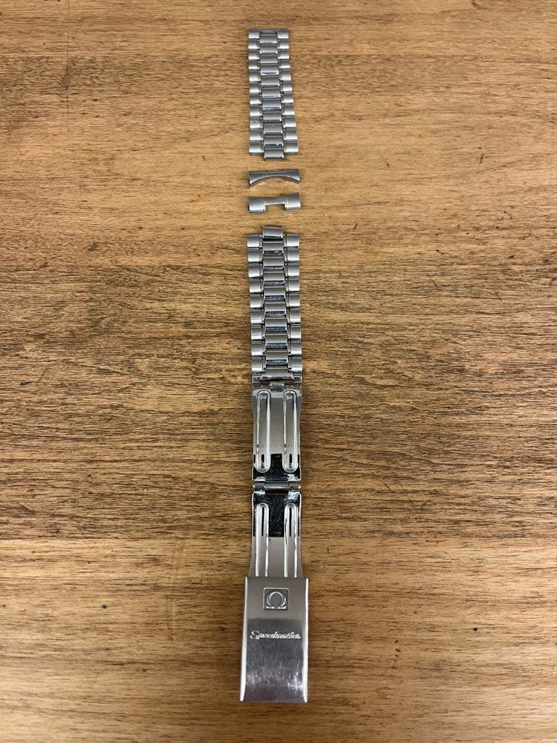 オメガ　スピードマスター　ステンレススチール金属ベルト