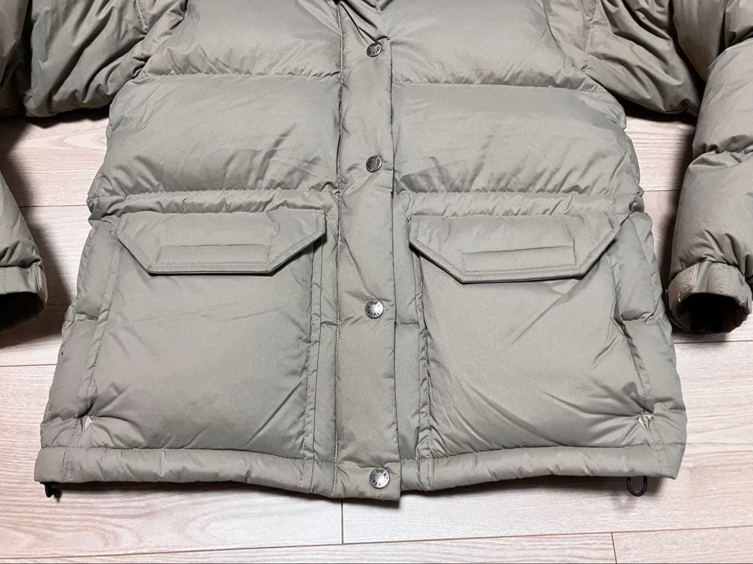 ノースフェイス キャンプシエラショートダウンジャケット S ウォルナット