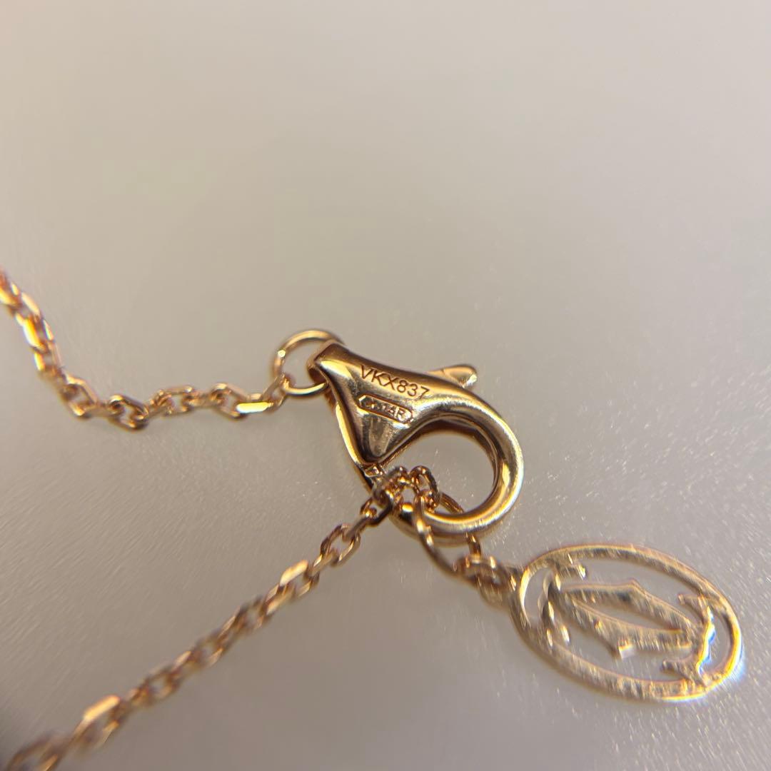 本物保証 カルティエ ダムール XS ダイヤ ブレスレット 750(PG)