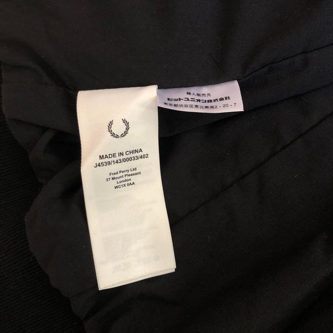 FRED PERRY タータン チェック ジップ スルー ジャケット ブルゾン