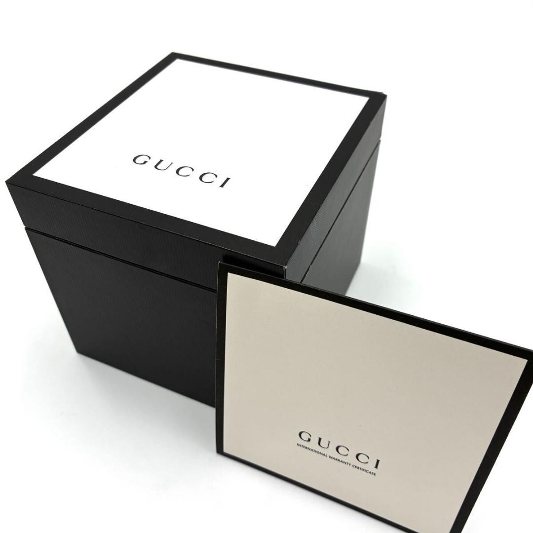 美品 GUCCI グッチ 腕時計 Gタイムレス ホログラム シルバー ホワイト