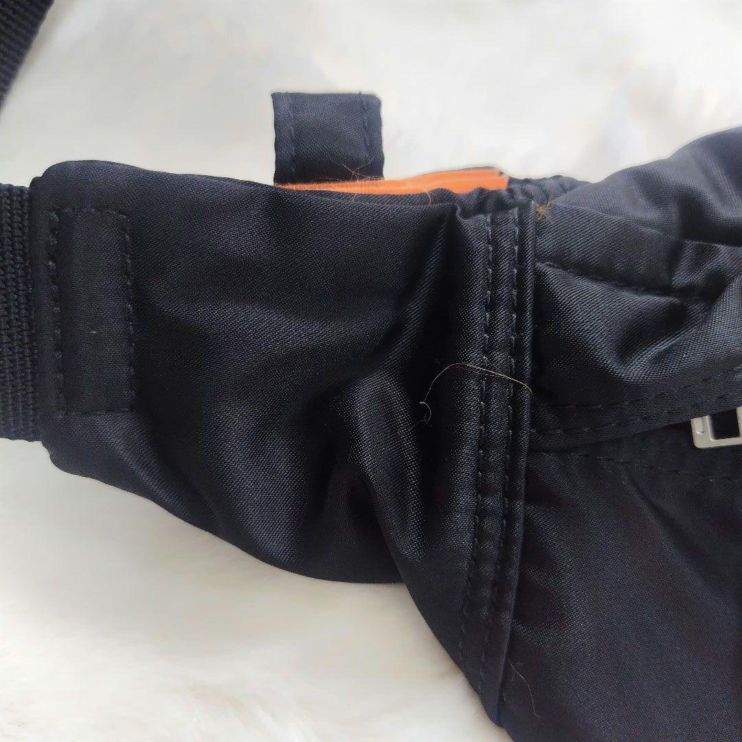 【未使用級】PORTER タンカーボディバッグ ブラック　QRコード付き