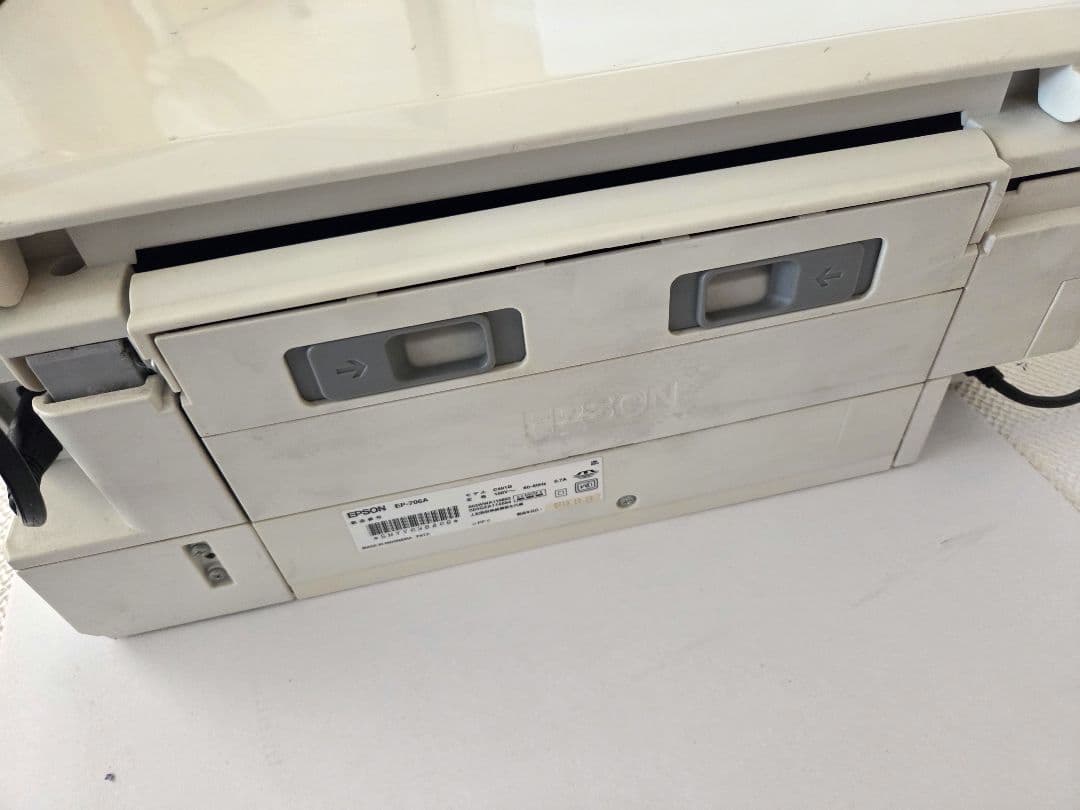 人気ジャンク品早い者勝ち EPSON EP706A 2013製 インク4つセット