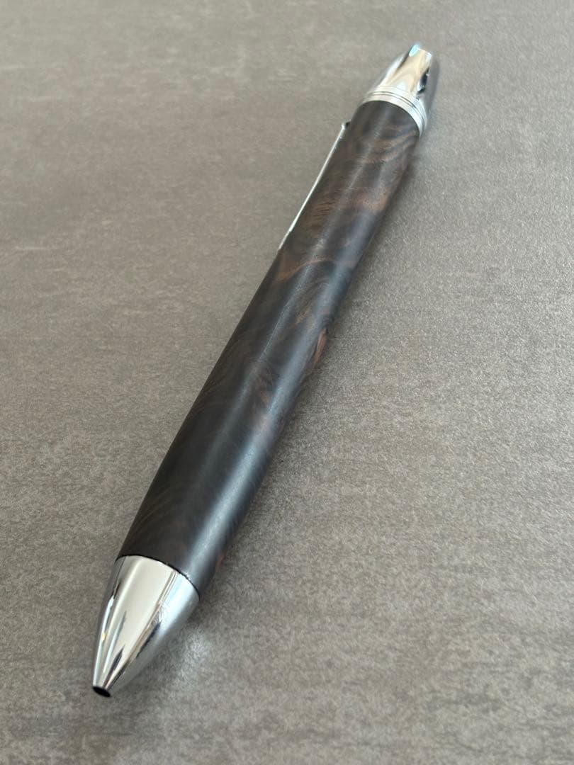 工房楔 トレチェーレ 黒檀 瘤杢 回転式 ボールペン シャープペンシル イベント