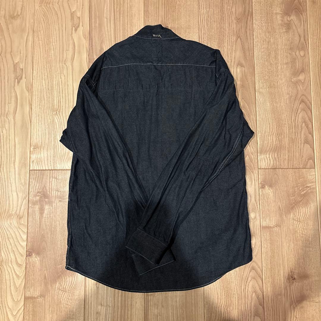 visvim ラモシャツ　ハカマ　デニム　3