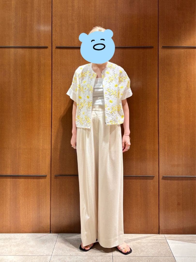 新品タグ付き/トゥモローランド/デイジーポップジップアップブラウス