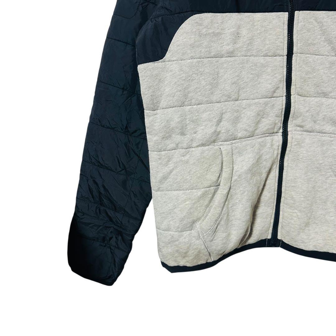 ポロラルフローレン パデットジャケット M L相当 刺繍ポニーロゴ 切替