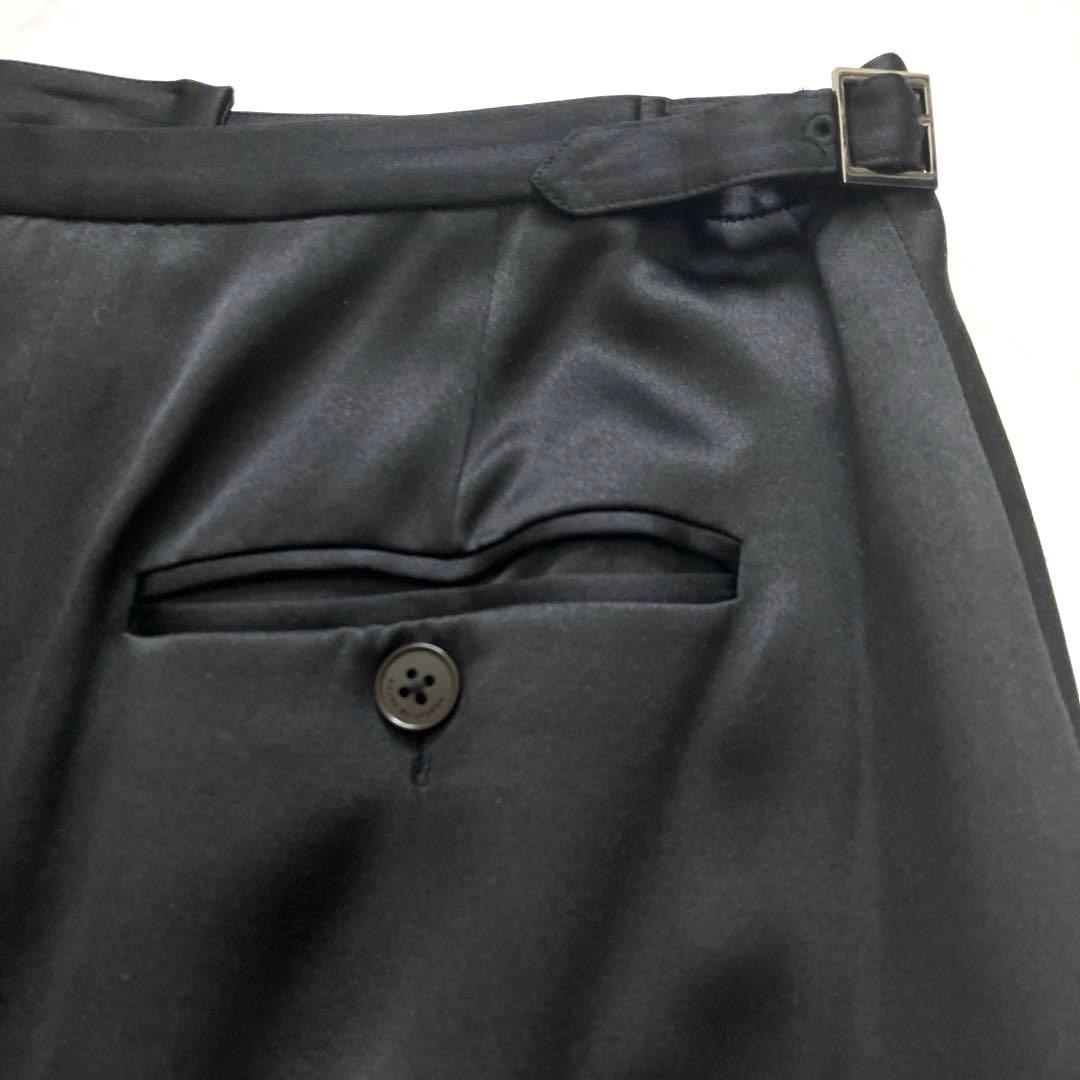 上品艶✨ラルフローレン シルク100％ サテン ロングスカート 美シルエット